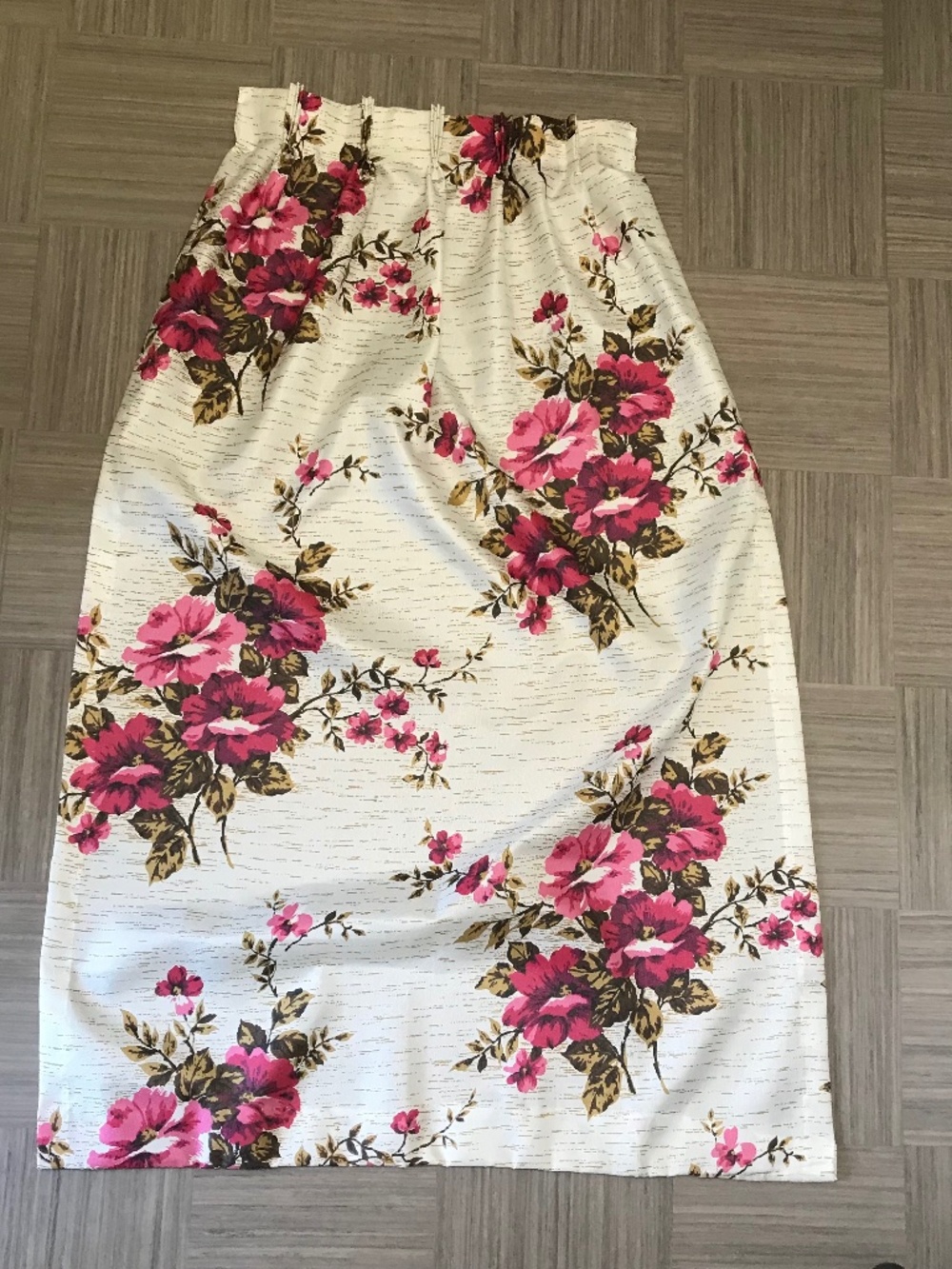 Handmade Vintage Draperies-Four Panels